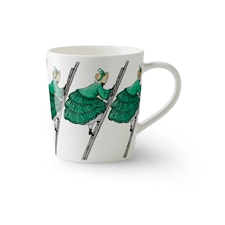 Elsa Beskow Mugg med Handtag Tant Grön 40 cl, Design House Stockholm