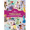Målarbok Disney Prinsessor med klistermärken Kärnan