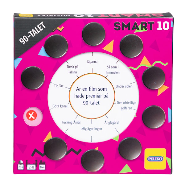 SMART10 FRÅGEKORT Frågekort 90-Talet (SE)