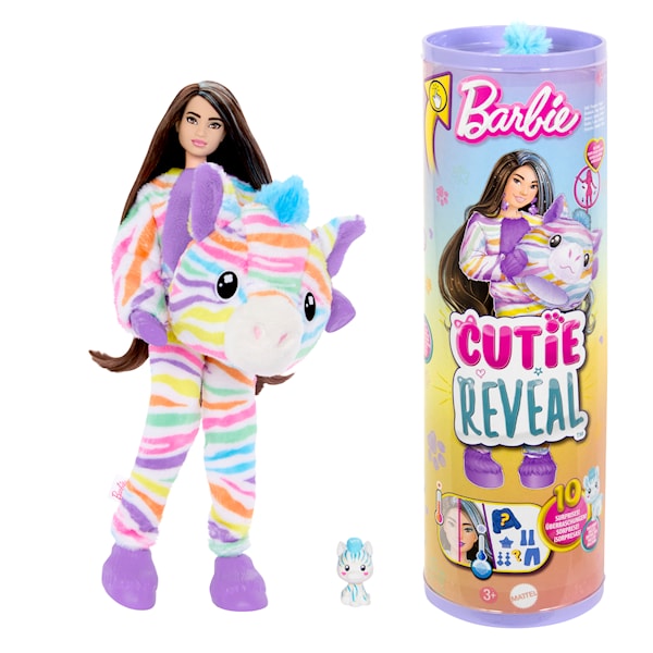 Barbie Cutie Reveal Color Dreams Sebra