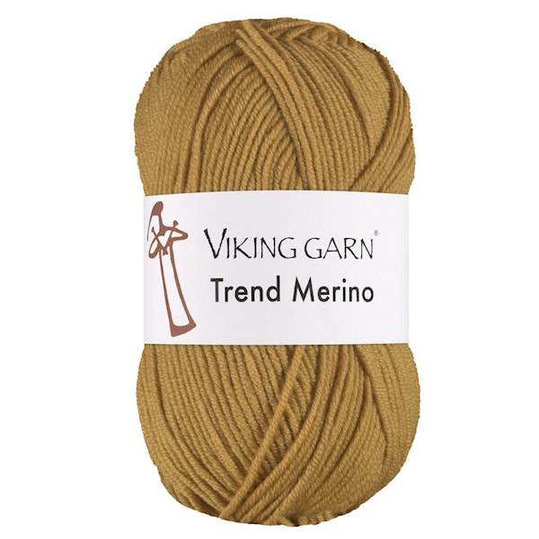 Trend Merino 50 g Hvit 400 Viking Garn