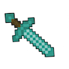 Diamond Svärd i Skum Minecraft