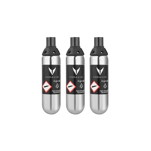 Coravin Pure argonkapslar 3-pack