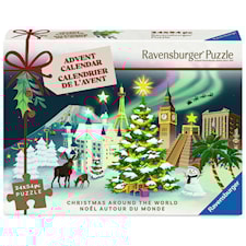 Pusselkalender 24x54 Bitar Ravenburger 2025