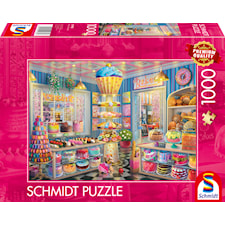Pussel The brightly coloured bakery 1000 bitar, Schmidt
