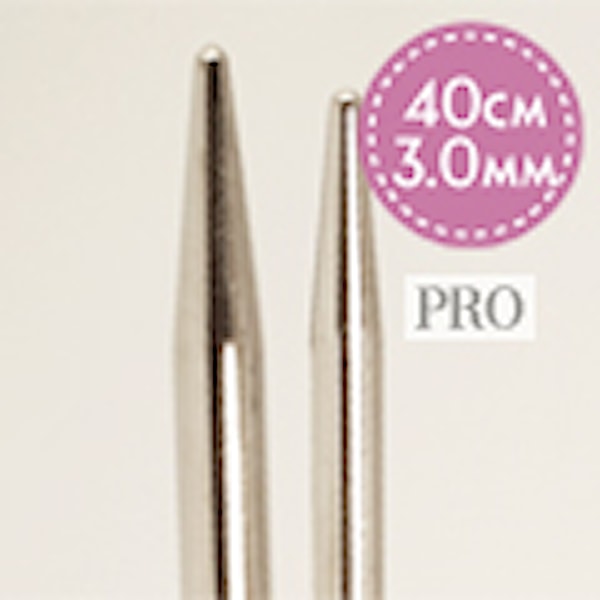 Rundpinne Pro Classic Messing 40 cm Drops