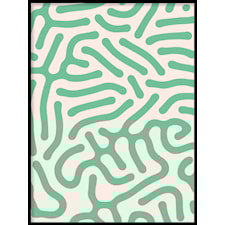 Graphic shapes Poster50x70cm