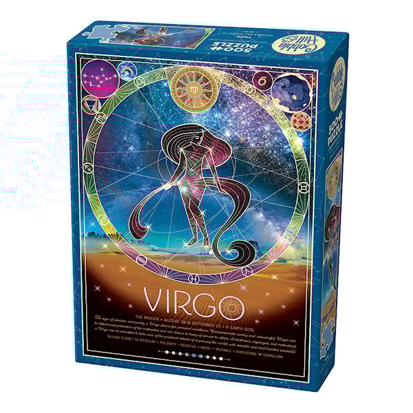 Puslespill Zodiac Virgo 500 brikker, Cobble Hill