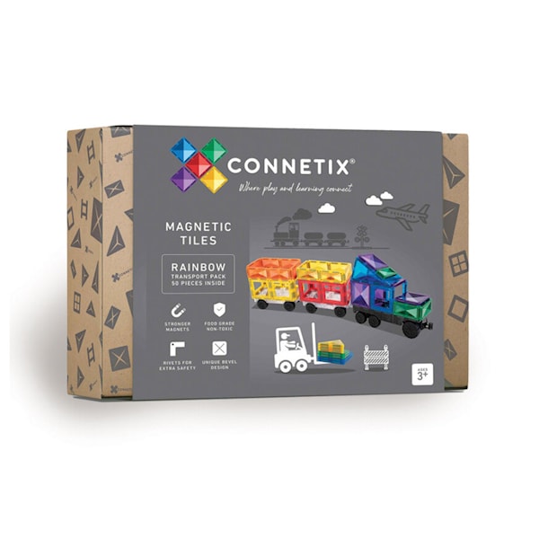 Connetix Rainbow Transport 50 Deler