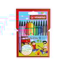 Ritpenna Fineliner StabiloPen 68 Mini Multi 0,4 mm 12 -pack