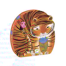 Träpussel, Tiger's walk, 24 bitar, Djeco