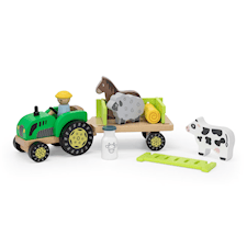 Traktori ja maatilan eläimet VIGA