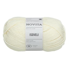 Isoveli Lanka Villasekoite 100 g luonnonvalkoinen 010 Novita