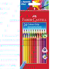 Faber-Castell Grip Fargeblyanter Akvarell 24 pakning