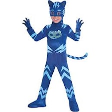 Maskeraddräkt Kattpojken, 3-4 år, Pyjamashjältarna