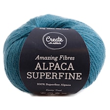 Adlibris Alpaca Superfine, 50 g, Dusty Petroleum A217