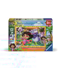 Dora Utforskeren 2x12p Ravensburger