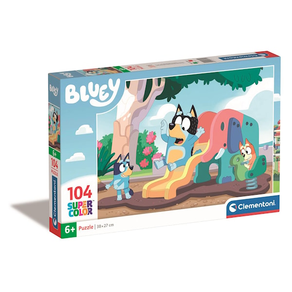 Pussel 104 bitar Bluey 2, Clementoni