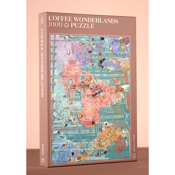 Pussel Coffee Wonderland 1000 bitar, Water & Wines