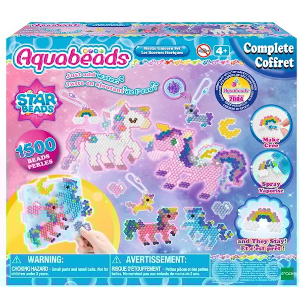 AquaBeads Perlesett Mystisk Enhjørning -  Perler & Perlebrett