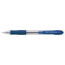 Kulspetspenna Super Grip Fine 0,7mm Blå Pilot