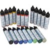 Ljusvax i målarflaskor, mixade färger, 20x28 ml/ 1 förp.