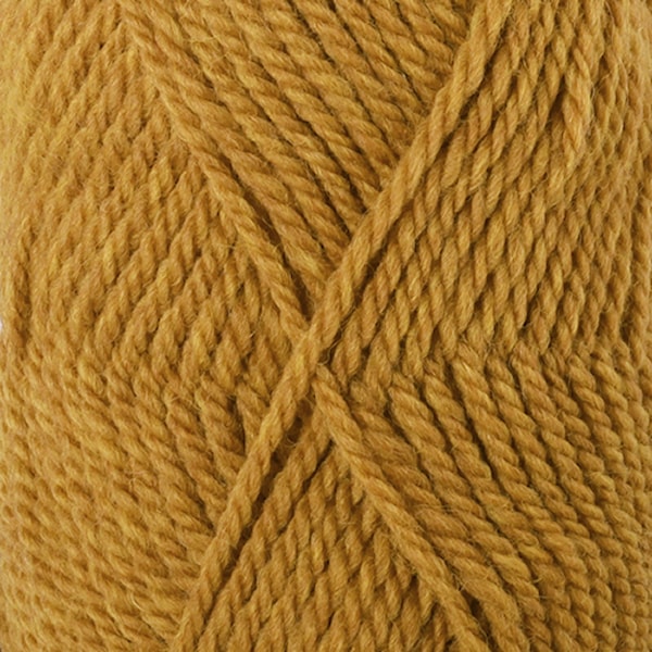 Alaska Uni Colour Ullgarn 50 g Sennep 58 Drops