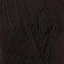 Flora Uni Colour Garn Ullmix 50 g Black 06 Drops