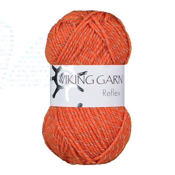 Reflex 50 g Oransje 451 Viking Garn