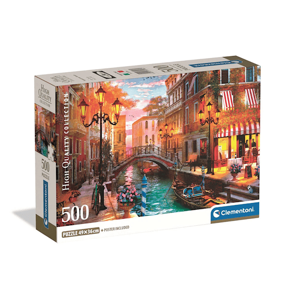 Sunset Over Venice Pussel 500 bitar Clementoni