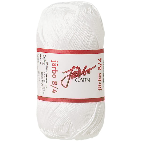 Järbo 8/4 50g Valkoinen (32010)