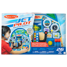 Suihkupilottajan interaktiivinen kojelauta Melissa & Doug