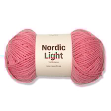 Nordic Light 100% ull 50 gr Marzipan Rose Pink A807 Adlibris