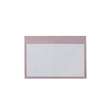 Weekly Planner Lavender Design Letters