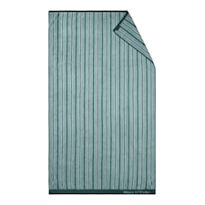 Marc O'Polo Verta Beach towel Strandhandduk 100x180 Grön Smal Rand
