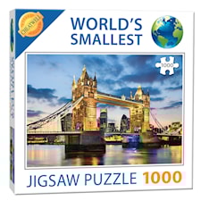 Verdens minste puslespill med 1000 brikker Tower Bridge