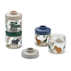 Dominique Barnematoppbevaring Tritan 4-Pack Dinosaurs/Mist Liewood
