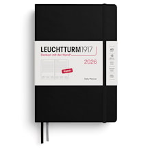 Daily Planner 2026 A5 Black Leuchtturm1917