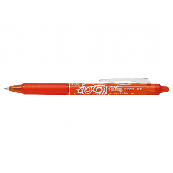 Kulepenn PILOT Frixion Clicker Oransje