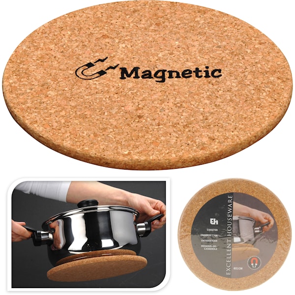 Underlägg i Kork Magnetiskt 21Cm