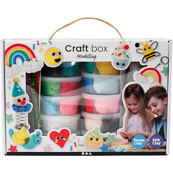 Foam Clay Puslesett Modell-leire -  DIY & Hobbysett