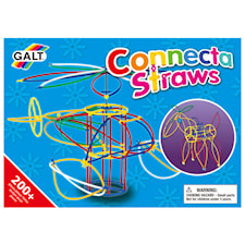 Connecta Straws, 200 delar, Galt