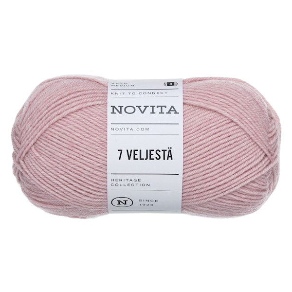 7 Brødre Garn Ullmiks 100 g rødgrøt 053 Novita