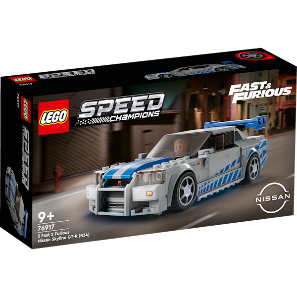 2 Fast 2 Furious Nissan Skyline GT-R (R34) LEGO® Speed Champions (76917)