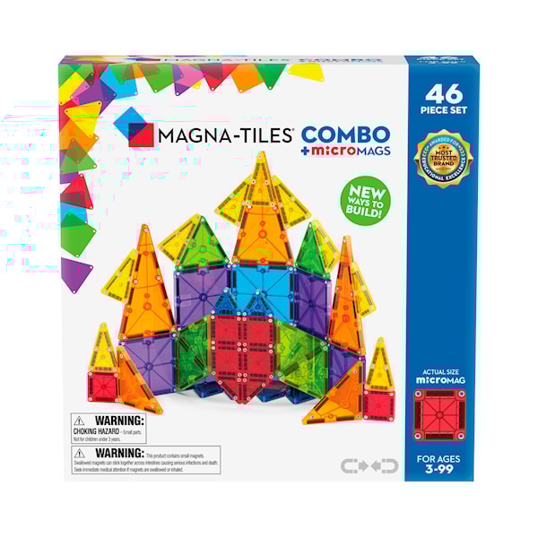 MicroMAGS Combo 46 stk Magna-Tiles