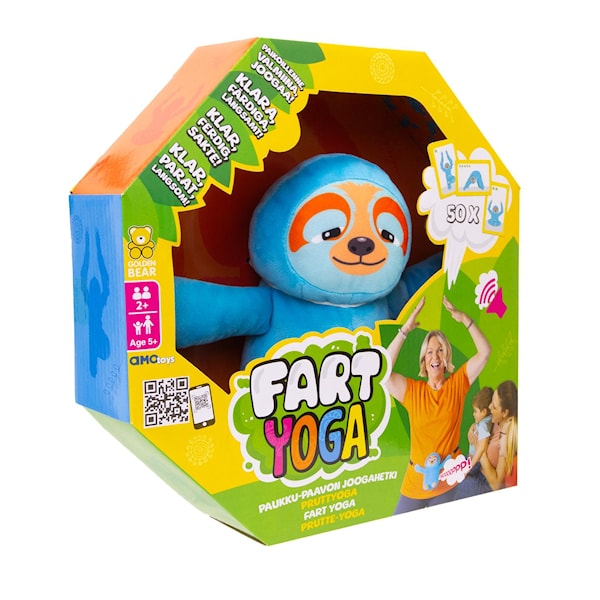 AMO Games Fart Yoga Brettspill -  Selskapsspill
