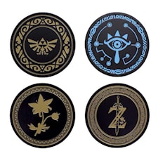 Zelda Lasinalunen Metallia 4-pakkaus