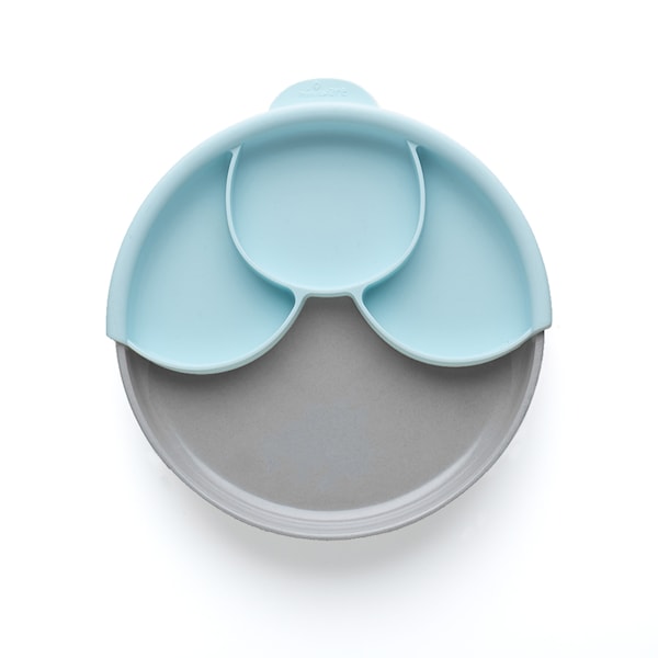 Healthy Meal Set - Grey/Aqua Miniware