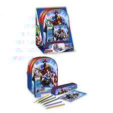 Filled Backpack Set Junior, Avengers