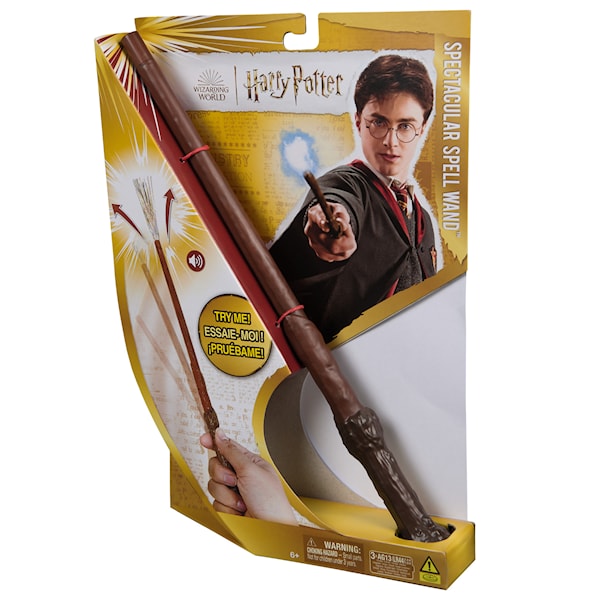 Harry Potter Spektakulær Tryllestav med Lyd og Lys